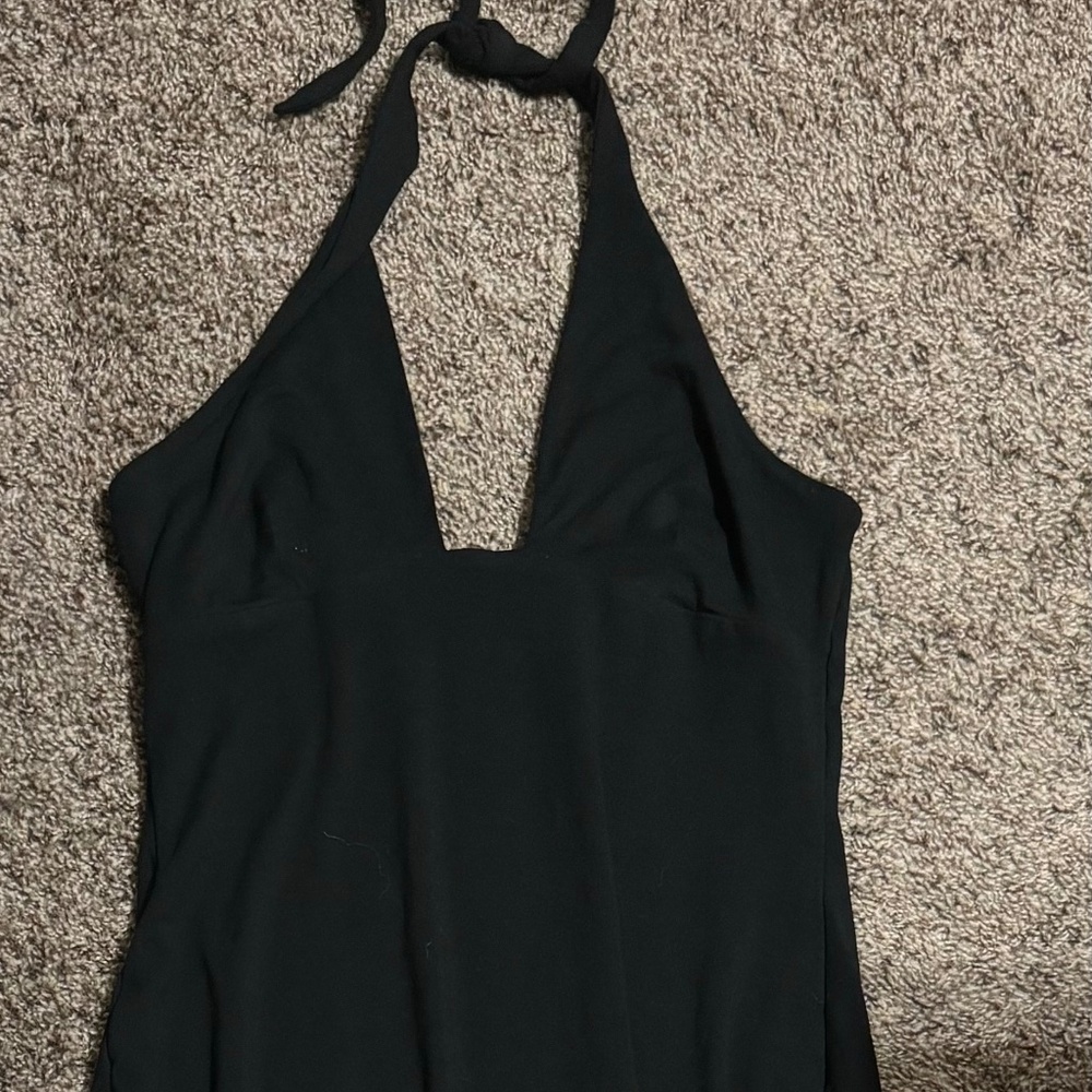 Oh Polly Black Maxi Dress